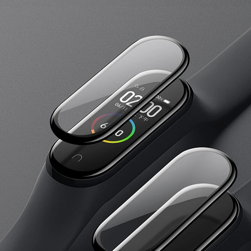 2 шт 3D полное покрытие экрана протектор для Xiaomi mi Band 4 мягкая защитная пленка на Xiomi Xao mi Band4 M4 умный Браслет не стекло