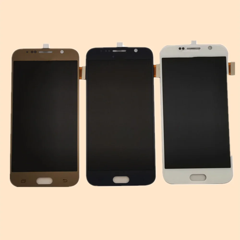 ЖК дисплей для Samsung Galaxy S6 экран SM G920F с сенсорным экраном дигитайзер SAMSUNG G920