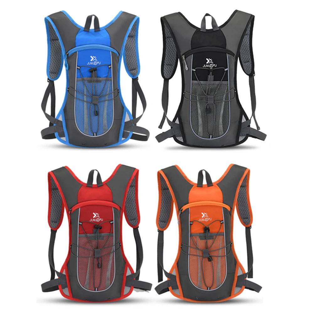 

JUNLETU Bike Outdoor Sports Cycling Water Hydration Pack Backpack Knapsack Vest Bag Breathable Waterproof Reflective Running Hik