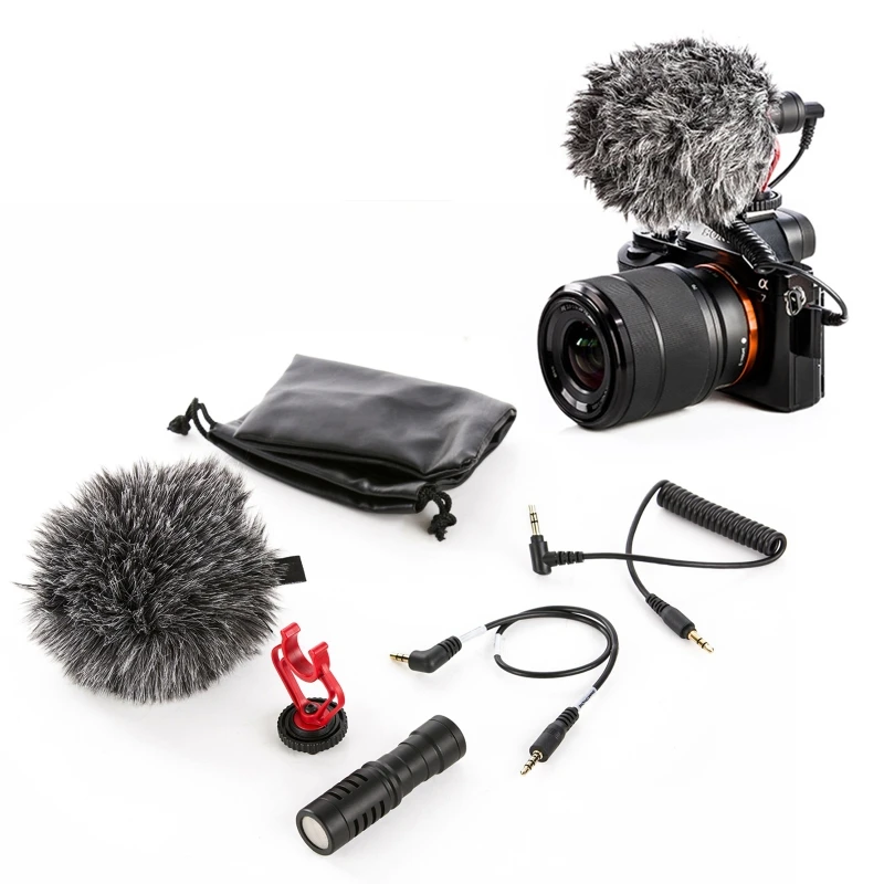 

BY-MM1+ Condenser Video Recording Microphones for Smartphone Tablets Camera