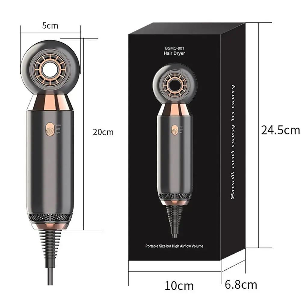 

Hair Dryer Household Hair Dryer Heating and Cooling Power Hair Dryer Household Dryer High Hair Styling Air Anion Appliances K5Y3