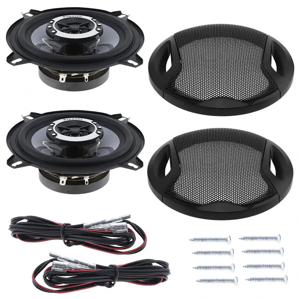 

TS-G1341R 2pcs 5 Inch 300W Car HiFi Coaxial Speaker Vehicle Door Auto Audio Music Stereo Range Frequency Speakers for Cars