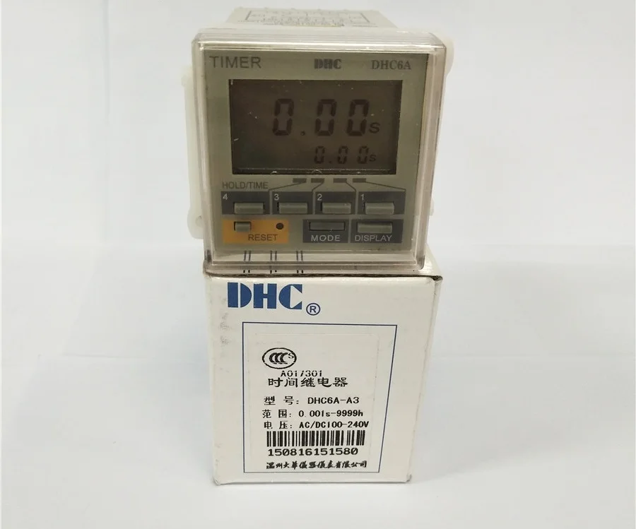 Реле времени DHC DHC6A-A3 Сбой питания для поддержания звонка, чтобы продолжить с ЖК-подсветкой и подсветкой (art.: 3920ceb52b63e) - 3920ceb52b63e