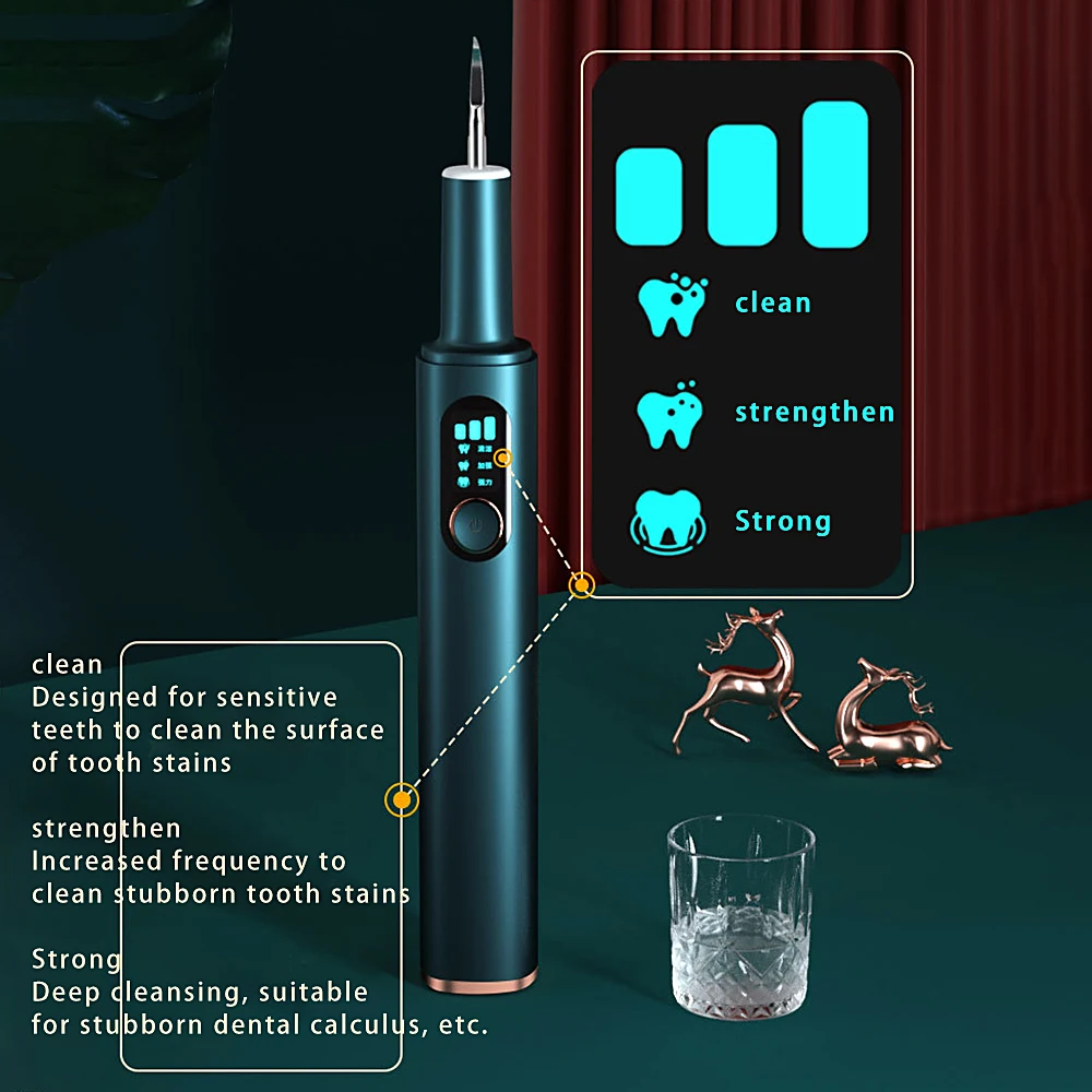 Электрический Ультра звуковой стоматологический скалер портативный зубной