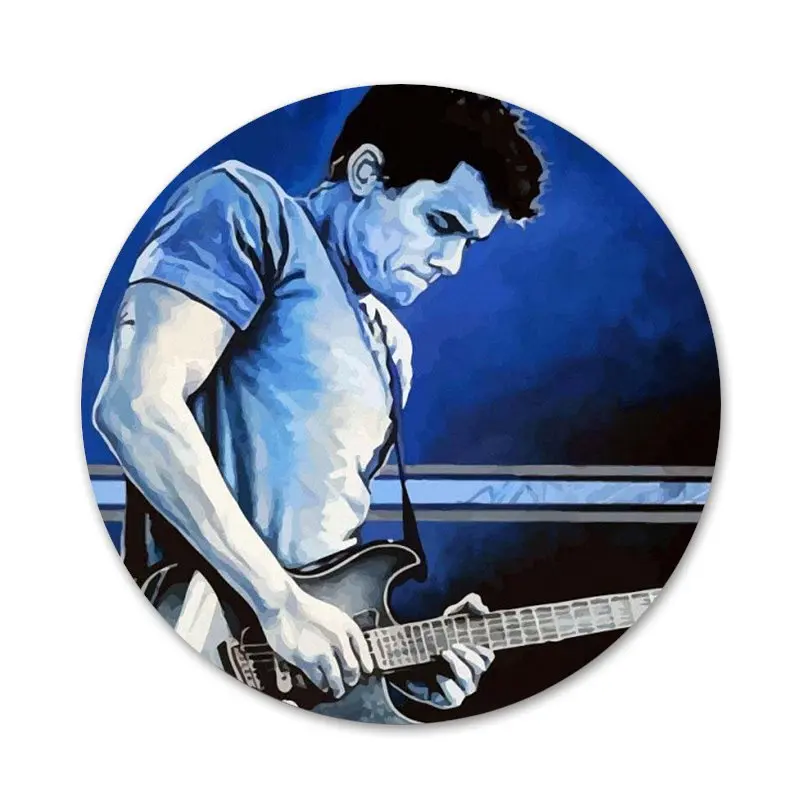 Значки John Mayer Bluetooth значки металлические для телефона диаметром 58 мм | Дом и сад