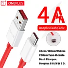 Кабель для зарядного устройства One Plus 4A 7 Pro, кабель типа C для One Plus 6 5T 3T 3 Мобильный телефон USB 3,1, кабель для зарядки и передачи данных 1 м 1,5 м 2 м