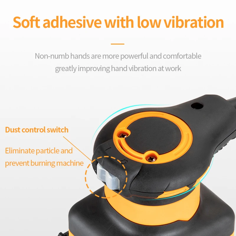

COOFIX 320W Professional Electric Sander Woodworking Polisher Wall Wood Paint Sanding Polishing Tool