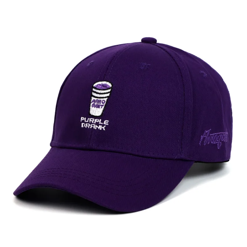 Женская хлопковая Кепка с вышивкой фиолетовая для папы Snapback хип хоп мужская