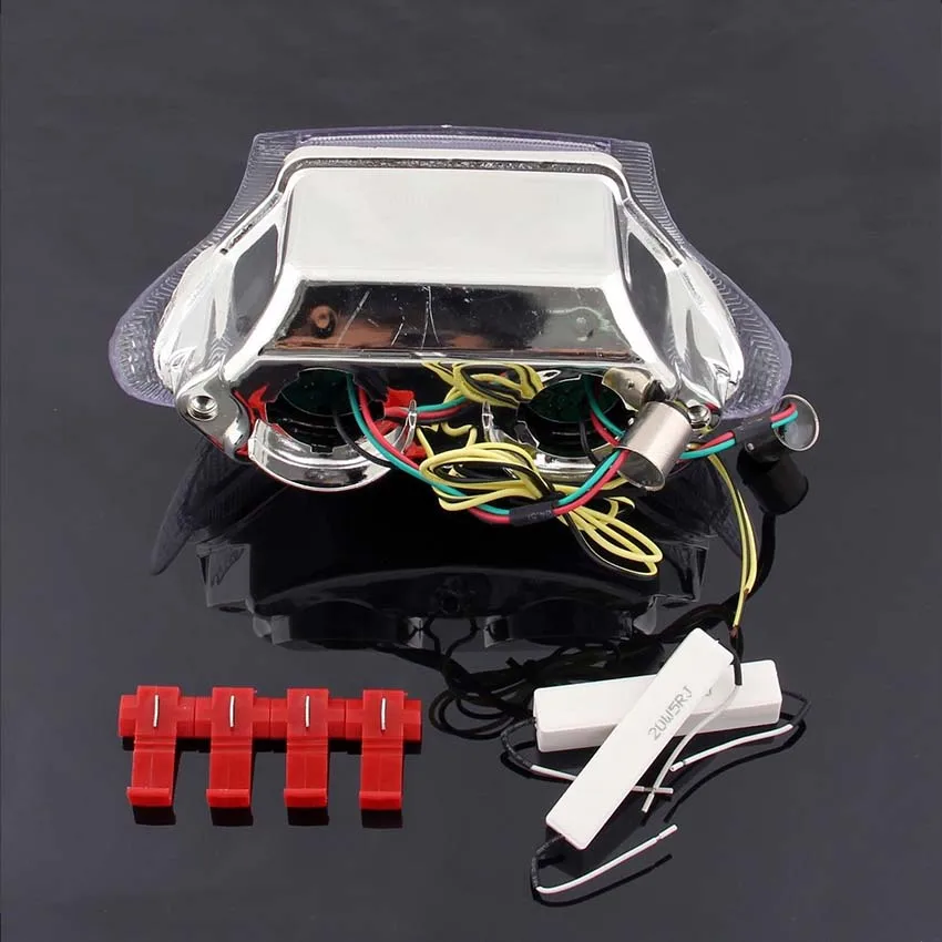 

LED Tail Light For Triumph Daytona 595 1997-1998 Daytona 995 1999-2001 Speed Triple 1997-2001 Turn Signals Clear Accessories