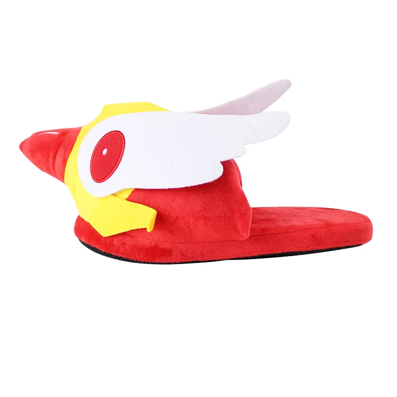 

28cm 3styles Cartoon Anime Cardcaptor Sakura Kero Plush Soft Stuffed Slippers Adult Winter Indoor Warm Shoes for Birthday gifts