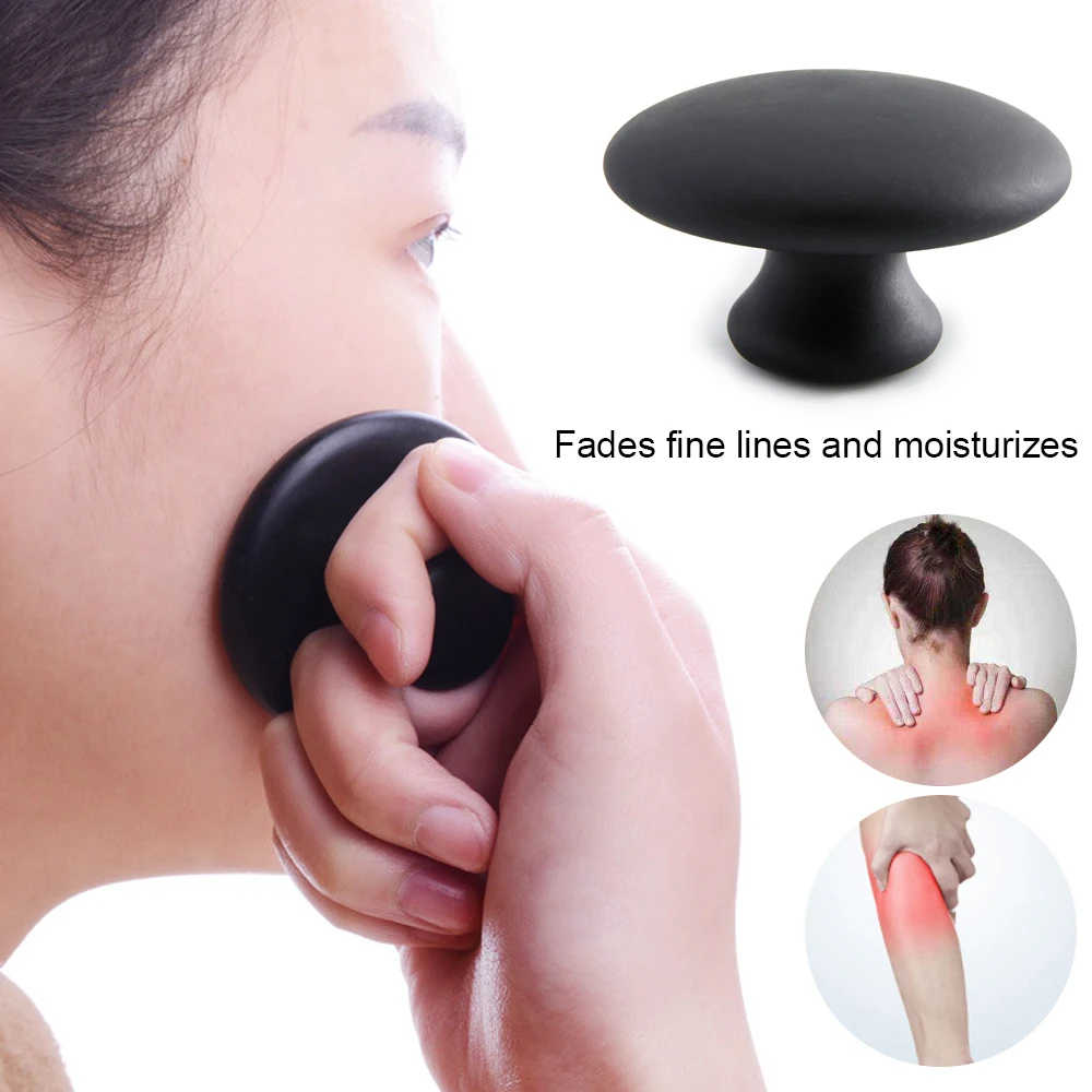

Face Massage Stones Guasha Massage Board Anti Cellulite Scraping Scraper Face Body Pressure Therapy Handle Massage Tools