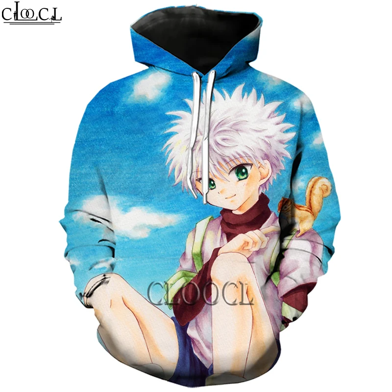 HX новейший японский аниме Охотник х 3D принт Мужчины Женщины Спорт мода харадзюку