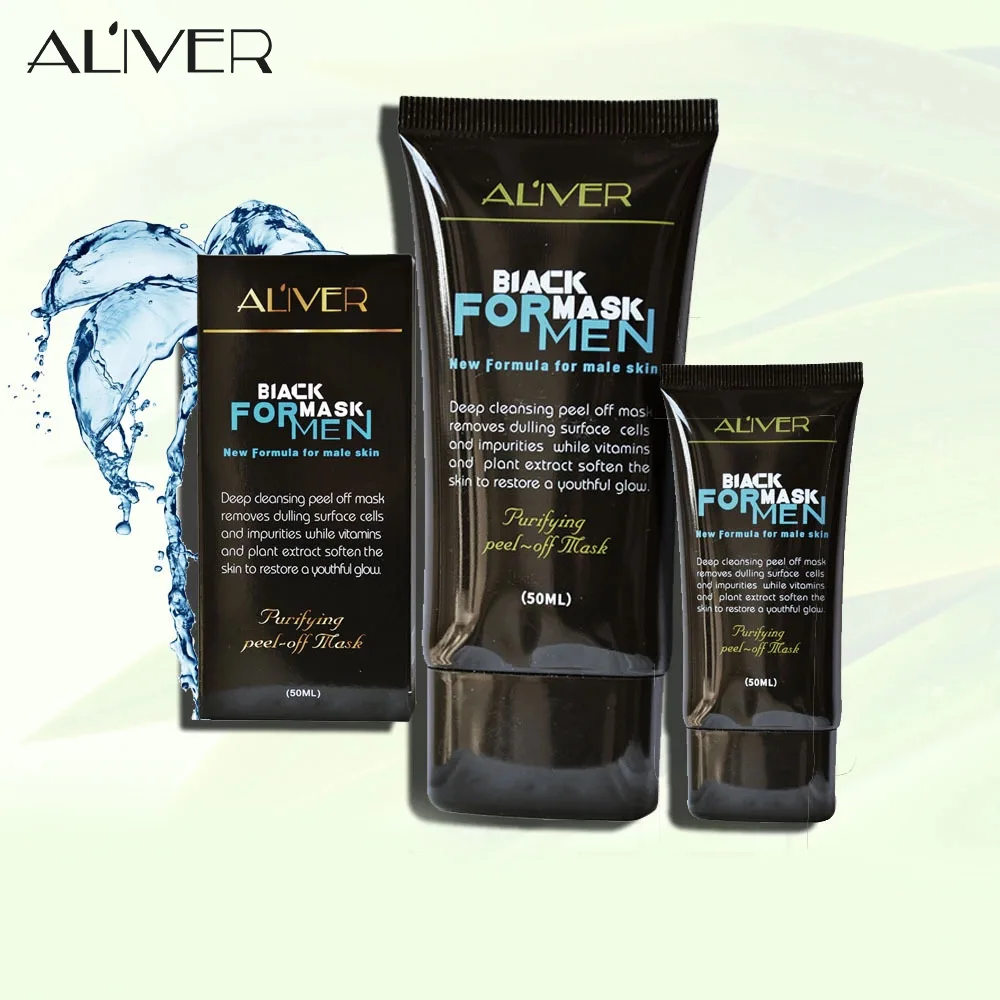 

Hot money ALIVER male 50ml 50ml black mask Blackhead mask clean pores