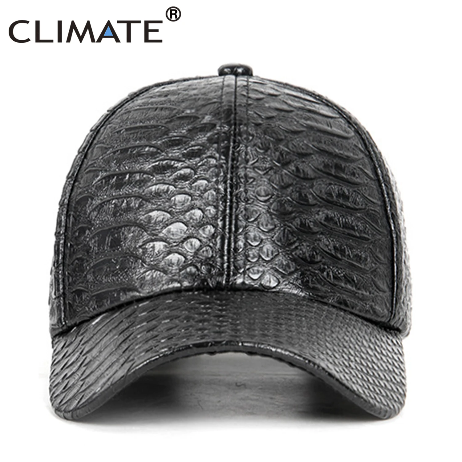 CLIMATE Crocodile Skin Cap Street Dancer Hip Hop Snak Rapper Solid Blank Black HipHop Snapback Caps Hat | Аксессуары для одежды