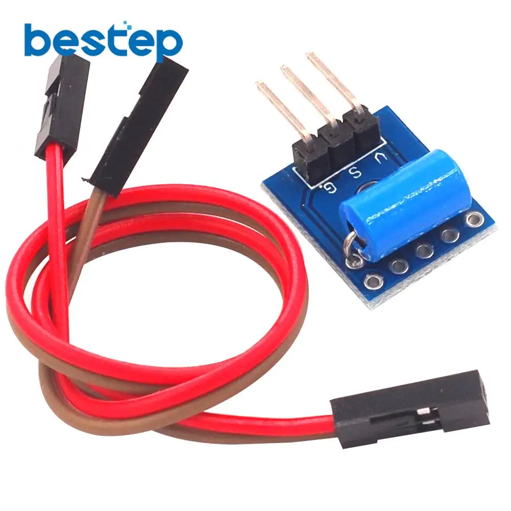 1pcs Normally Closed Vibration Sensor with Small Plate DuPont line | Электронные компоненты и принадлежности