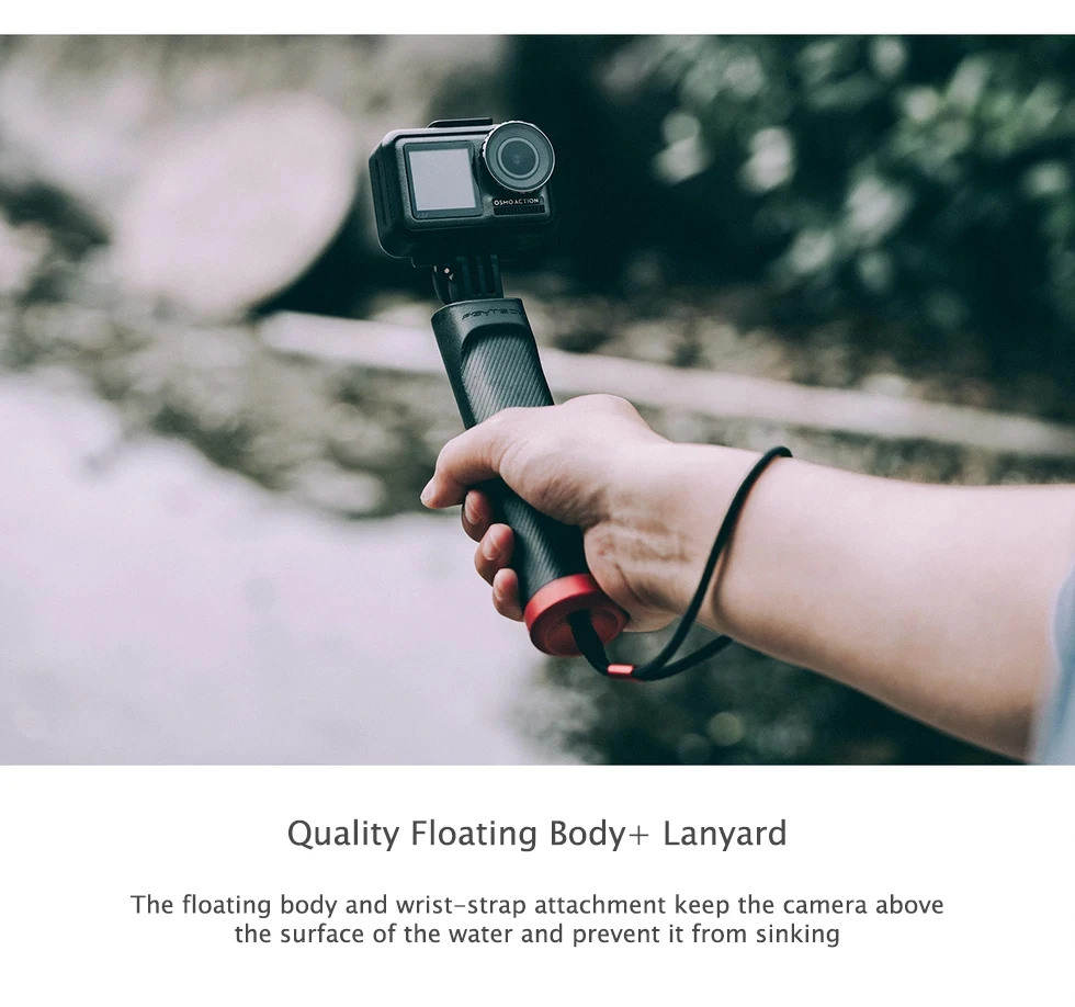 PGYTECH экшн Камера плавающая рукоятка для Камера GoPro Hero 7 сессии Gopro Hero 6 5 4 3+ 2 водные виды спорта Действие Камера s обработчик АКС