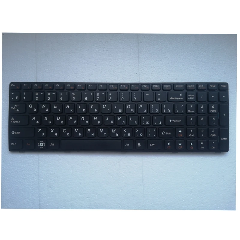 RU черная клавиатура для ноутбука LENOVO B570A B570E B570G B575 B575A B575E B590 B590A B580 Z570 Z575 V570 V570C V575