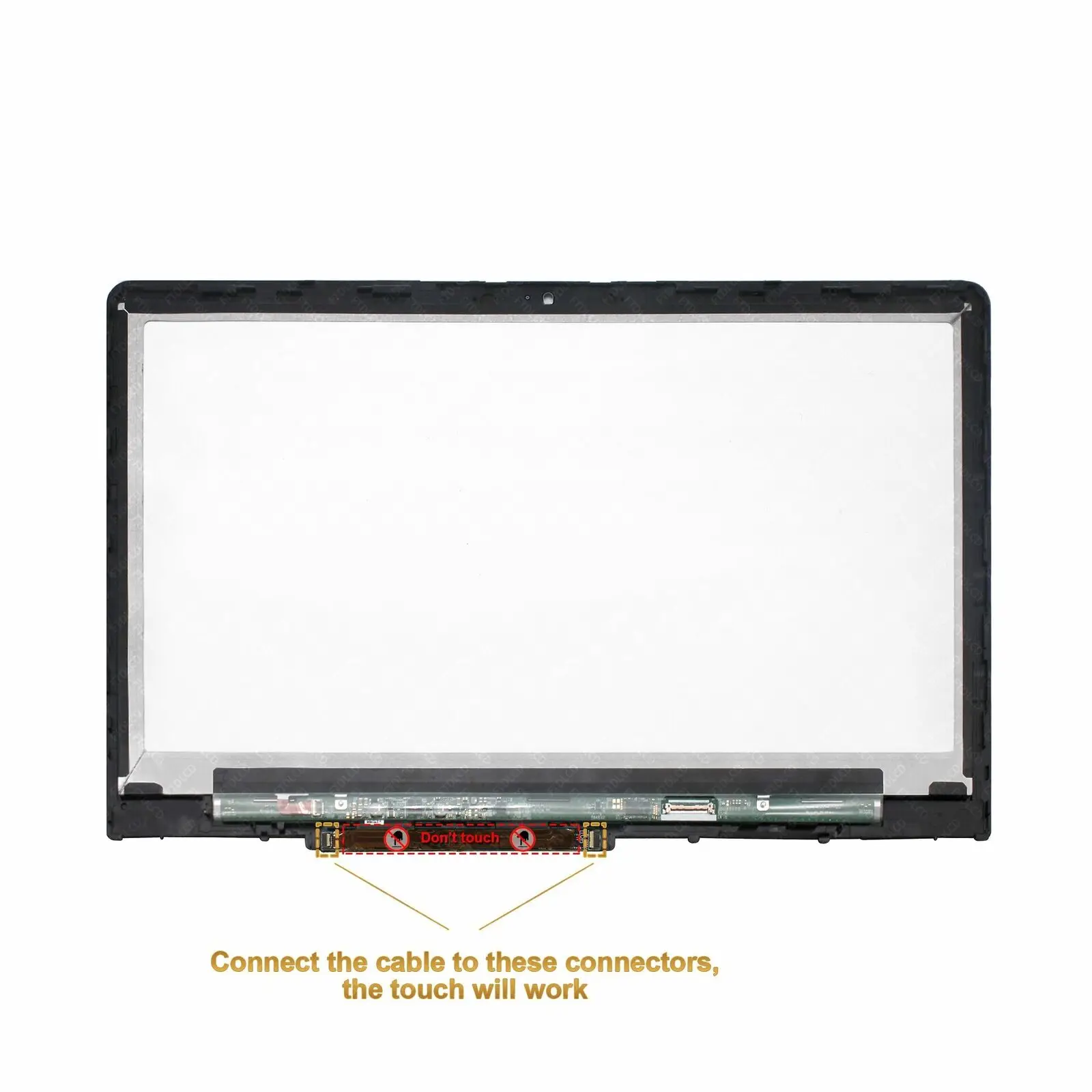 jianglun 15 6 fhd led lcd touchscreen digitizer display for hp pavilion x360 15 br052od free global shipping