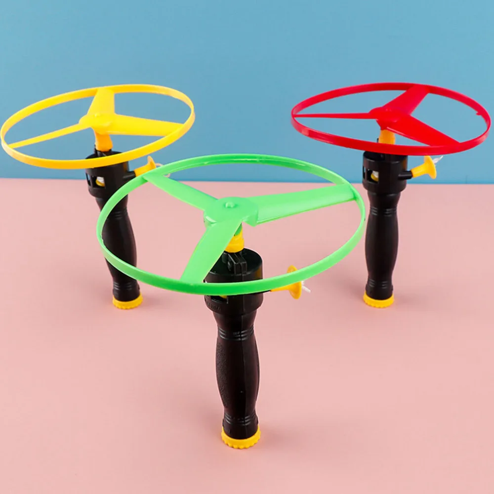 

10pcs Flying Disc Toys String Flying Disc Interesting Children Toys