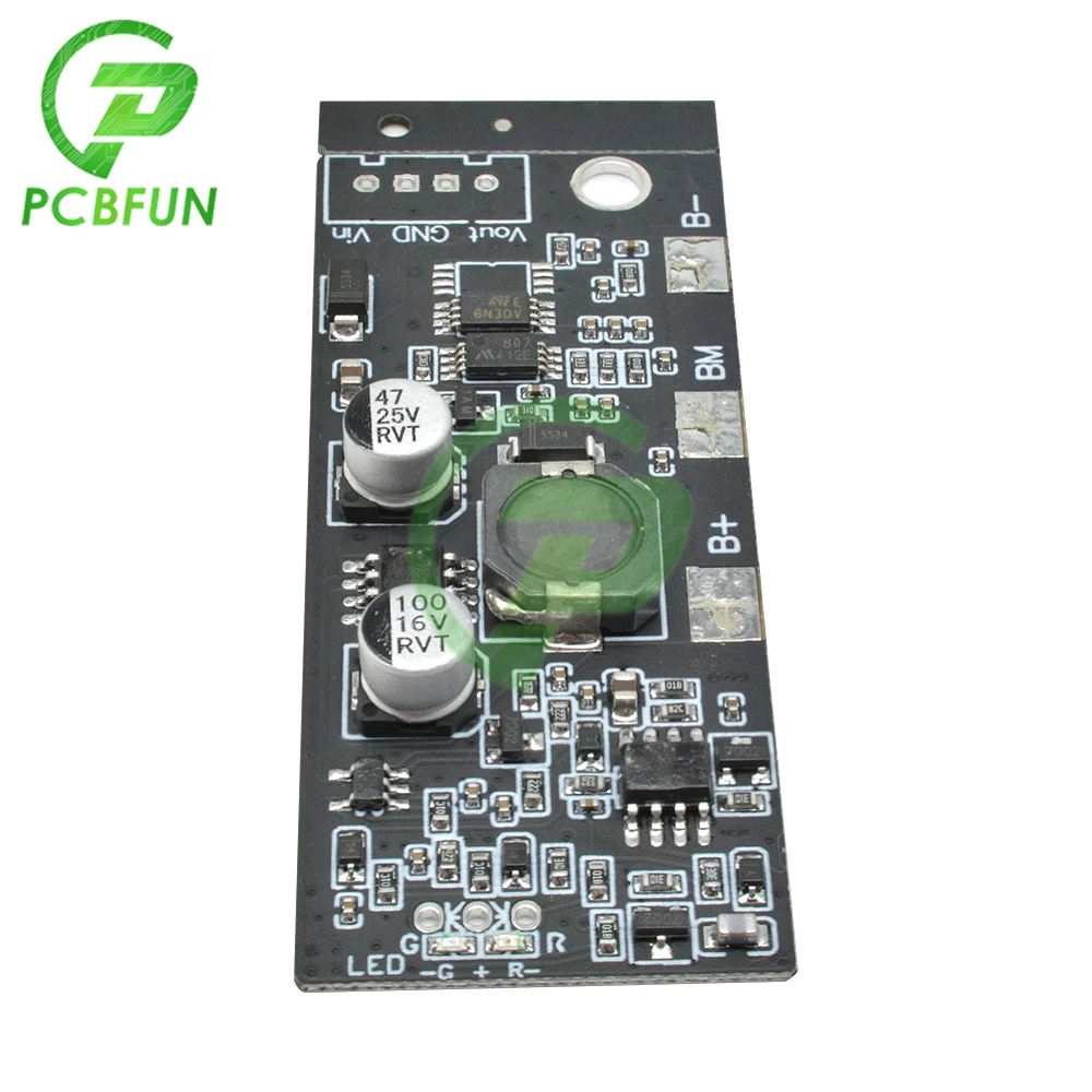 2S литий баланс Зарядное устройство зарядки защиты доска с логической