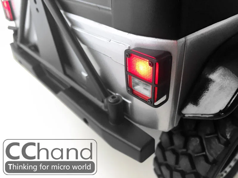 CCHAND задний фонарь без крышки для осевой SCX10 90027/90035 аксессуары Jeep JK части|Детали и