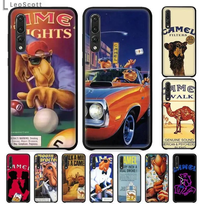 

Camel cigarette case Phone Case For Huawei honor 10 i lite 8x P 20 30 40 lite pro smart 2019 nova 5t mate 20 pro coque