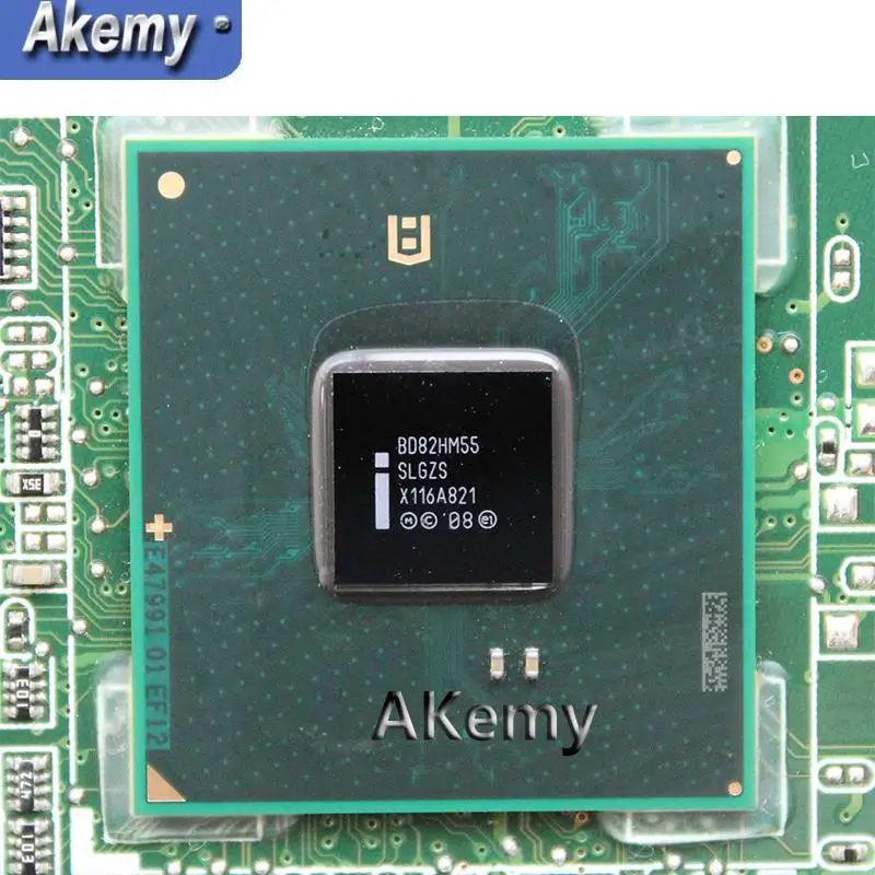 

Akemy K42JZ Laptop motherboard DDR3 For Asus A40J K42JB K42JY X42J K42JE Laptop Mainboa 100% tested intact REV: 4.1 HD6470 512M