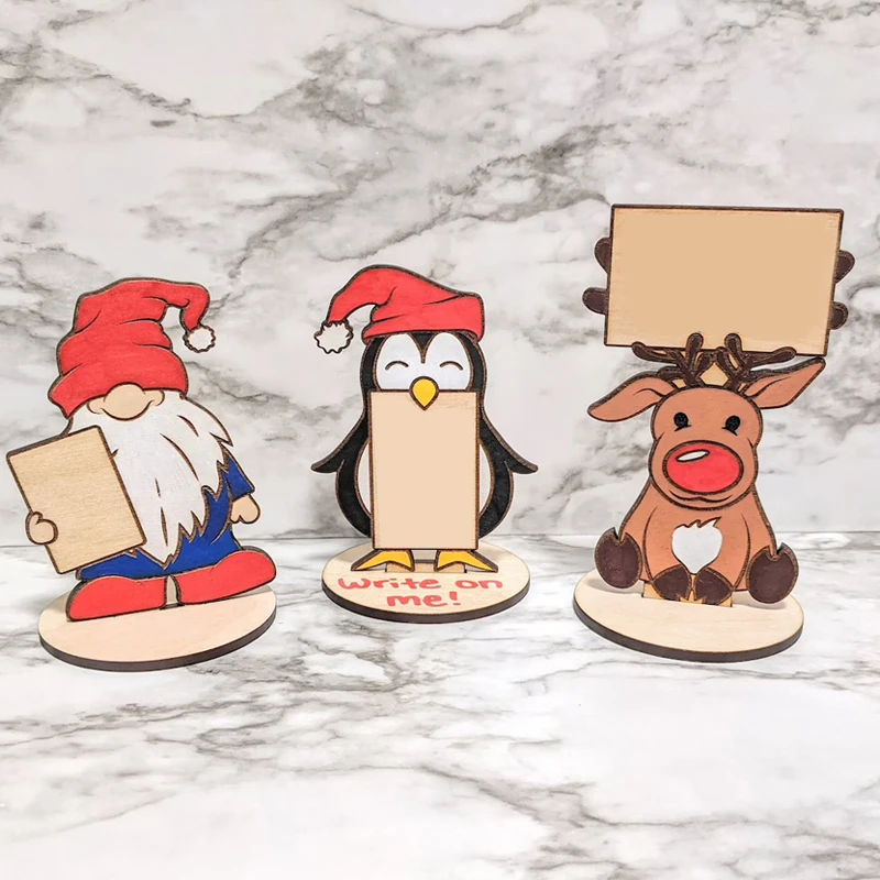 

Подвеска на рождественскую елку, с изображением лося/пингвина/гнома