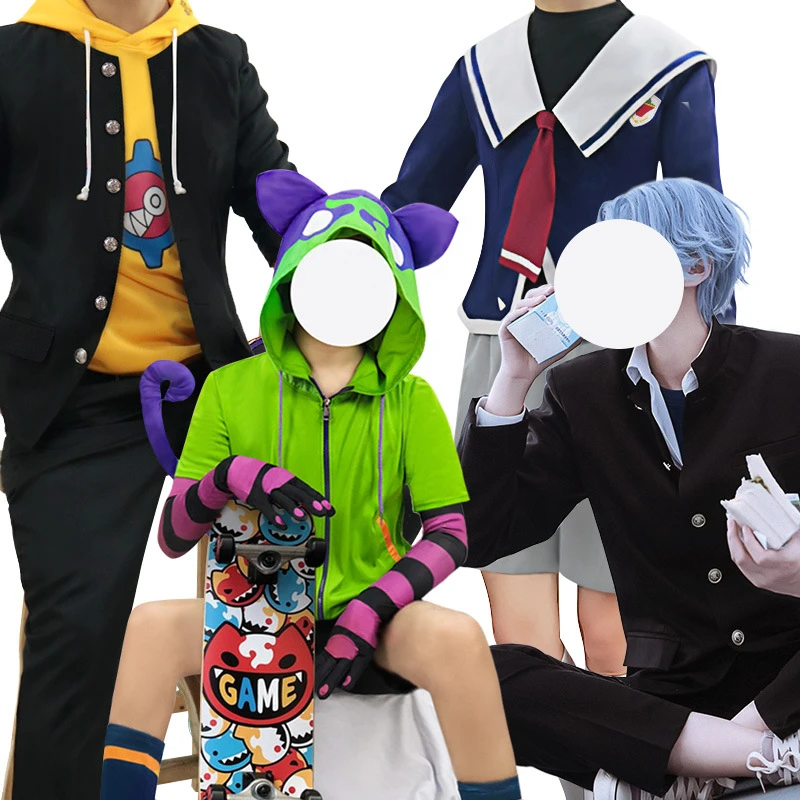 

SK8 the Infinity Anime Cosplay Costume Set Reki kya Langa Hasegawa MIYA Wig Skate Streetwear Halloween Costumes Festival