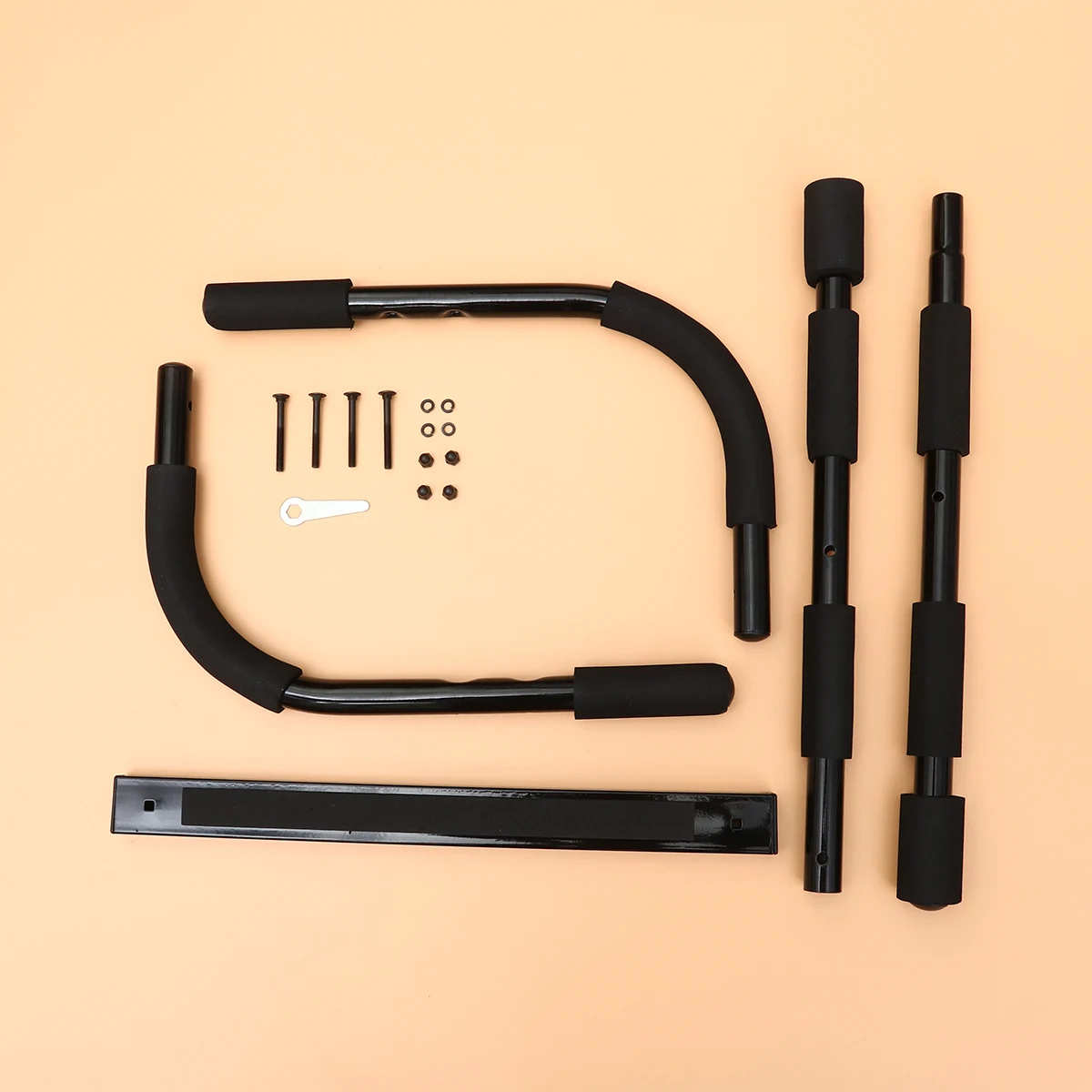 Утолщенная стальная труба горизонтальная штанга верхняя часть тела Тяговая