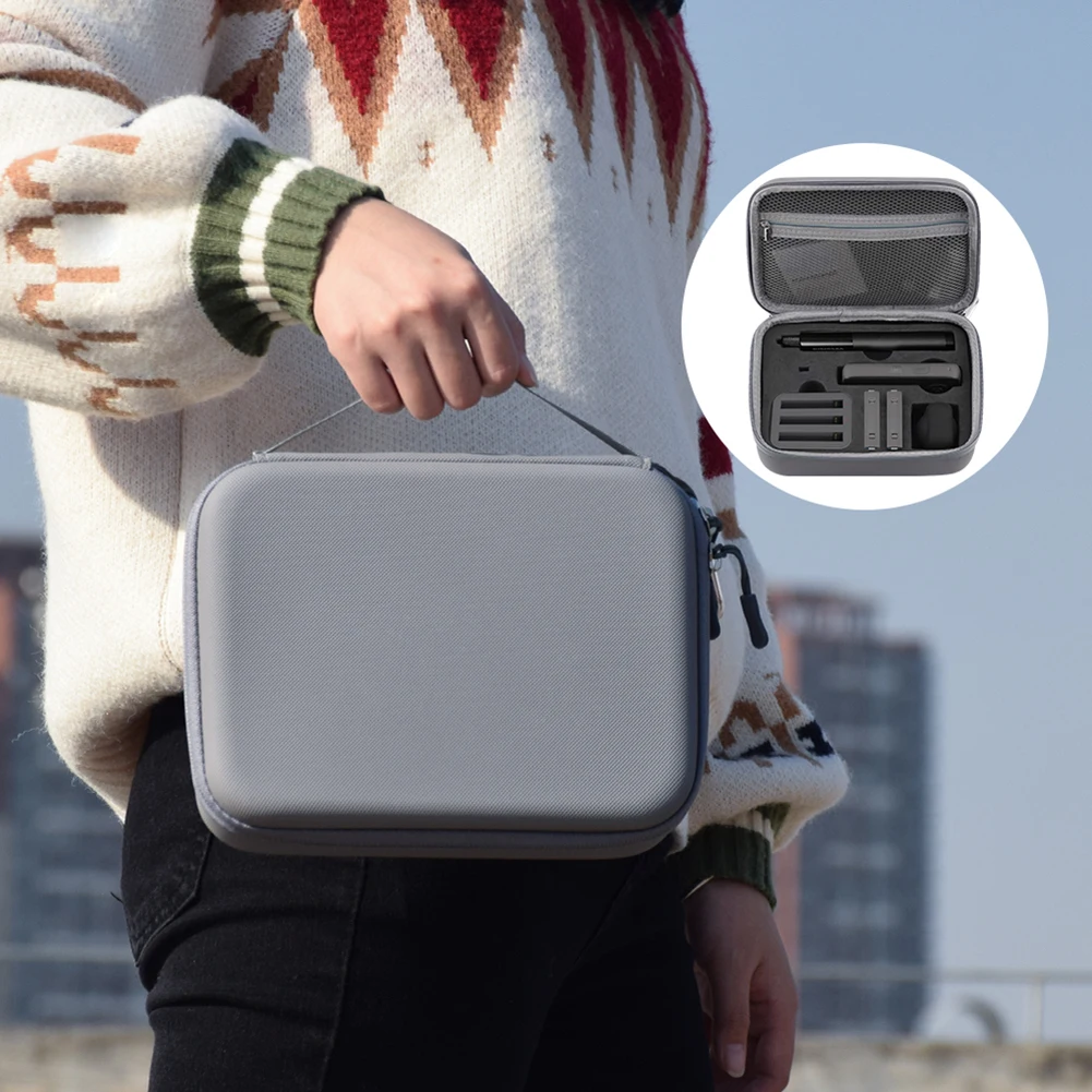 

Waterproof EVA Camera Storage Bag Portable Case Electronic Equipment for Insta360 ONE X2 Portable Carrying Handbag