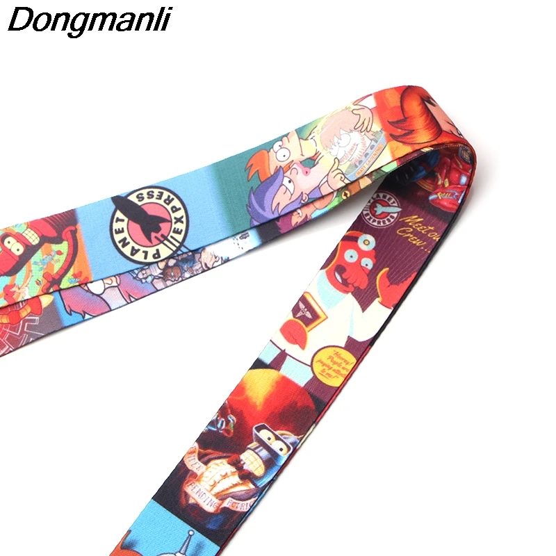 PC129 Futurama бейдж со шнурком ID Lanyards/Мобильный телефон Веревка/ключ нашейные ремешки Ремешки
