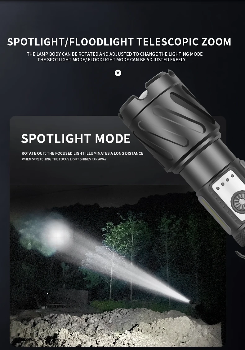 Супер мощсветильник мощный светодиодный фонарик XHP199 2022 XHP50 светильник