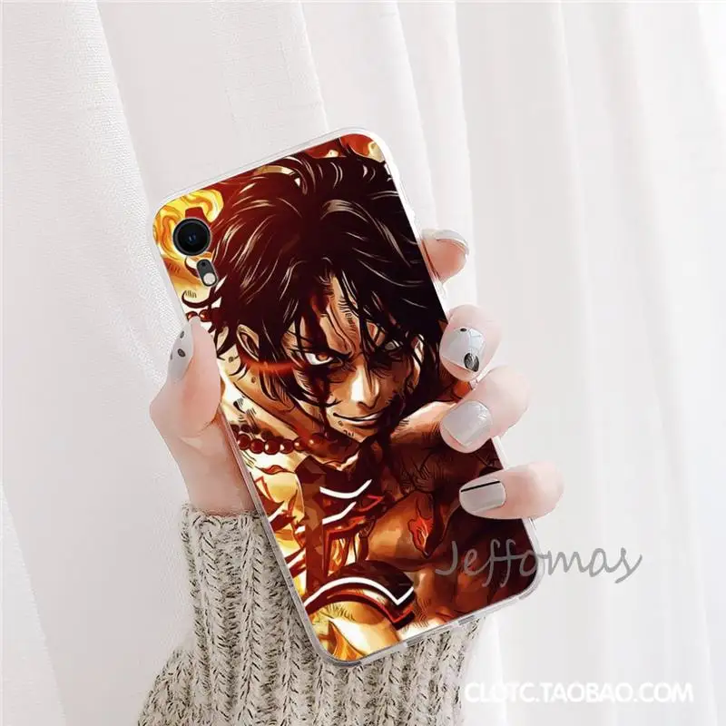 

One Piece Luffy Anime Phone Case For iphone 12 5 5s 5c se 6 6s 7 8 plus x xs xr 11 pro max mini