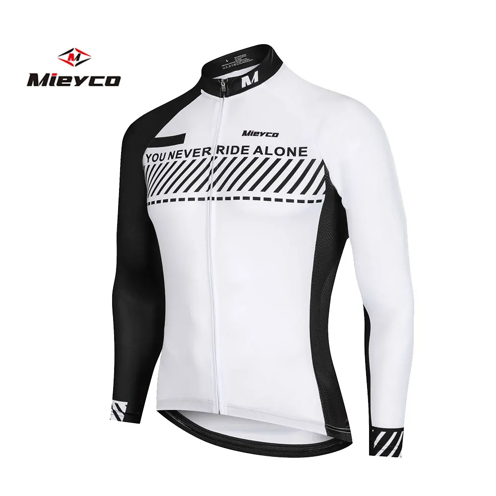 Мужские велосипедные Джерси осенняя спортивная одежда рубашки с длинным рукавом