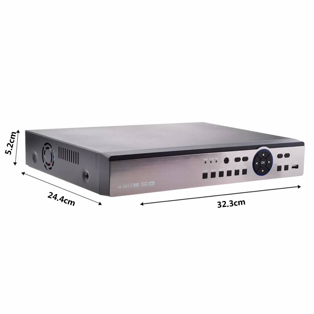 5 в 1 16CH 8CH 4CH 5M-N AHD DVR Гибридный NVR видеорегистратор Поддержка 5MP AHD камера 5MP IP камера Onvif