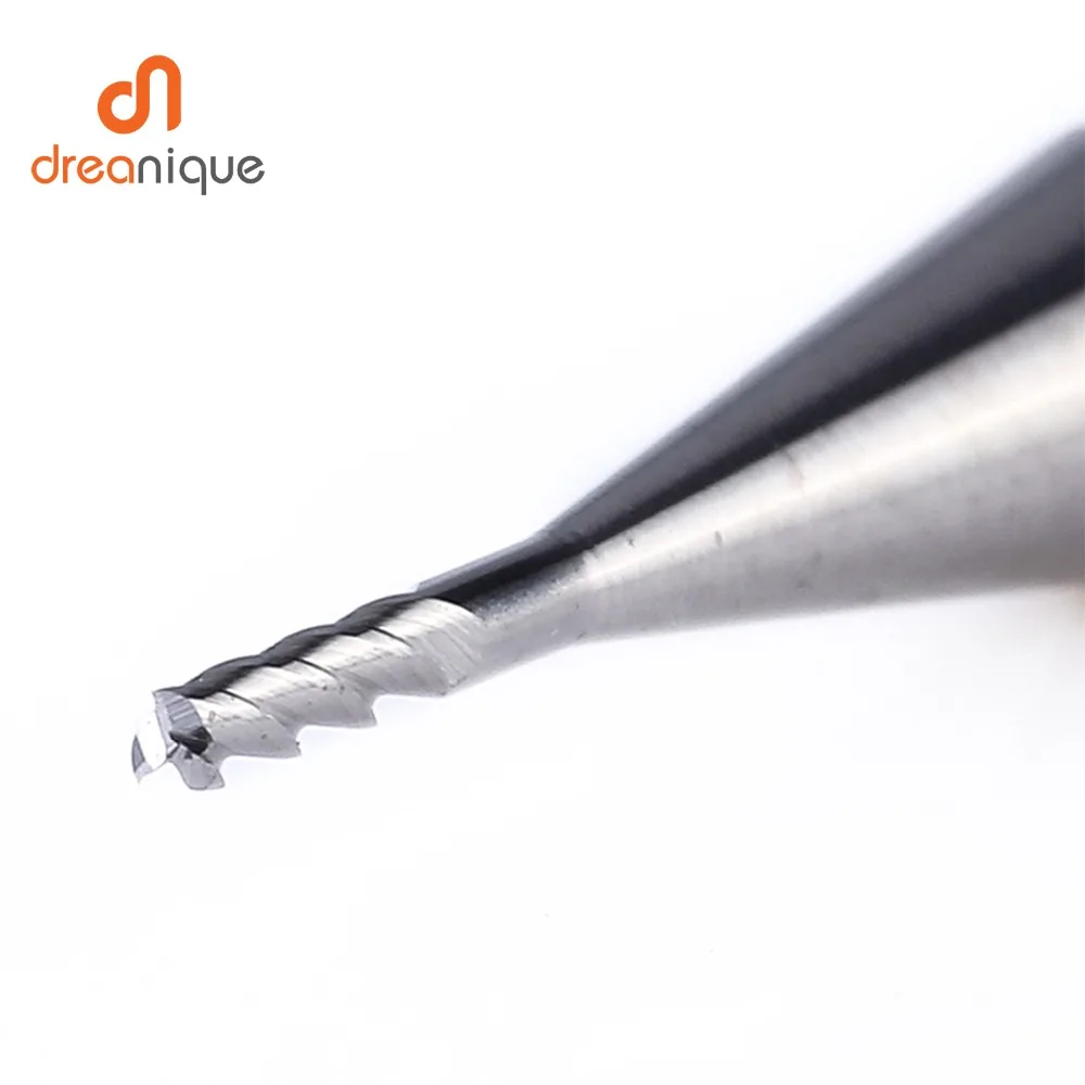 Фреза с 3 лезвиями Концевая фреза для обработки древесины из сплава вольфрамовой