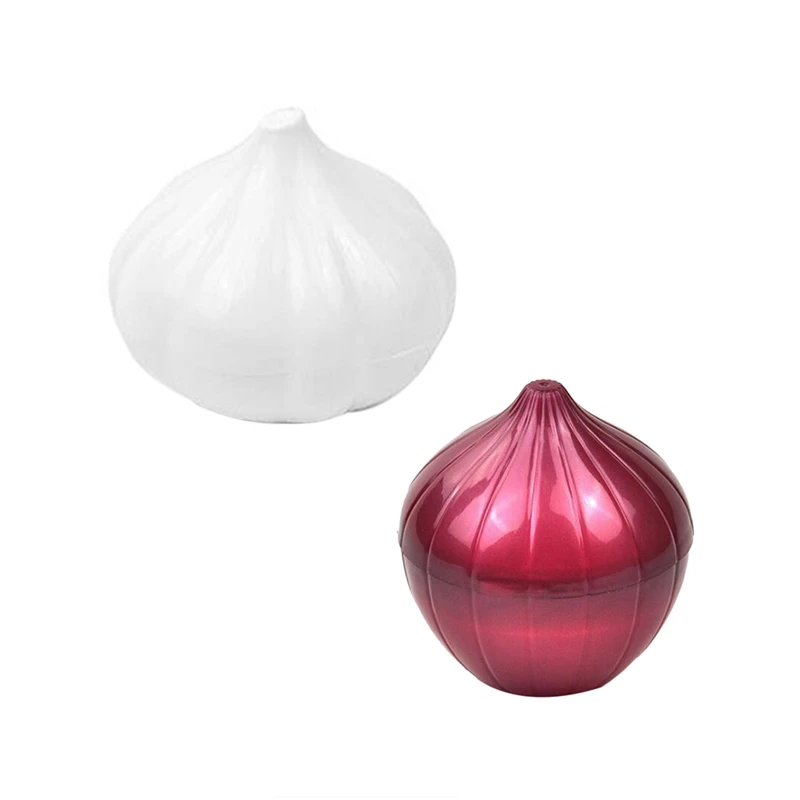 2 шт Креативные кухонные контейнеры для овощей лук чеснок помидоры лимон зеленый