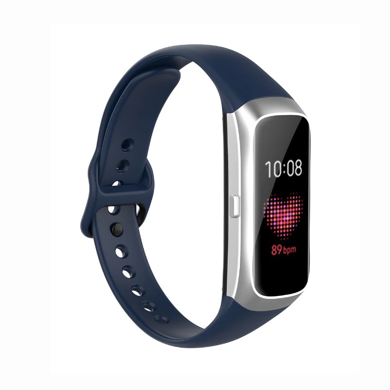 Силиконовый ремешок для смарт часов Samsung Galaxy Fit R370 Смарт часы браслет