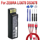 82-166537-01 DS3678 батарея 3150mAh11.34Wh для ZEBRA LI3678 DS3678 qr-код сканирующий пистолет + USB кабель + Инструменты