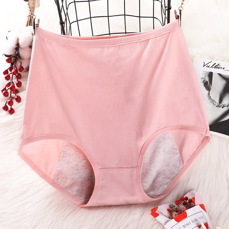 

Women Cotton Panties Solid Large Size XL-6XL Briefs High Waist Breathable Comfortable Underwear Female Lingerie Panty Intimates