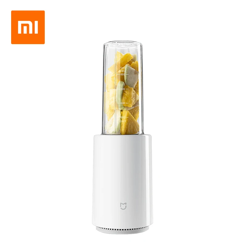 Белый XIAOMI Mijia MJLLJ01PL Электрический Кухня блендер Пресс начать соковыжималка для фруктов мини сока чаша для блендера многофункциональная машина для смешивания - Цвет: Белый