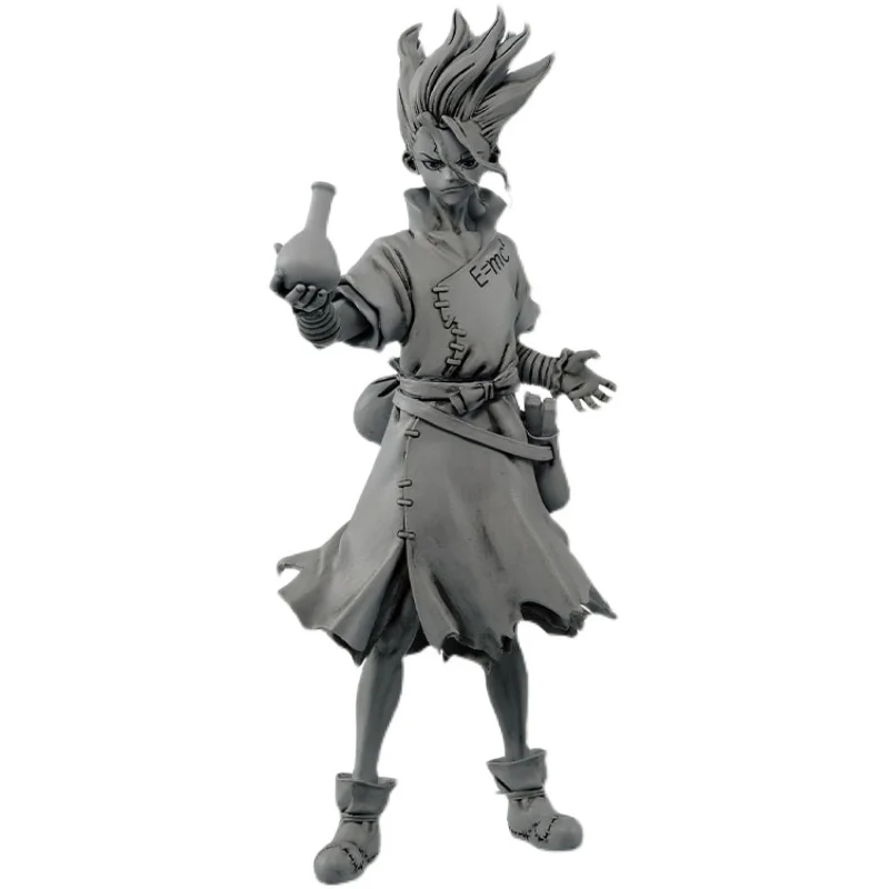 

Cuteanime 100% Original Banpres Dr.STONE Figure Ishigami Senkuu& Asagiri Gen Figure PVC Action Model Toys Anime Figure
