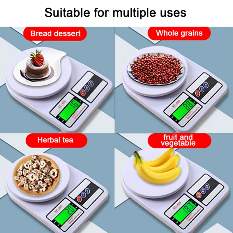 Кухонные весы цифровые весовые граммы и унции кухонные 11 фунтов/5 кг высокоточные