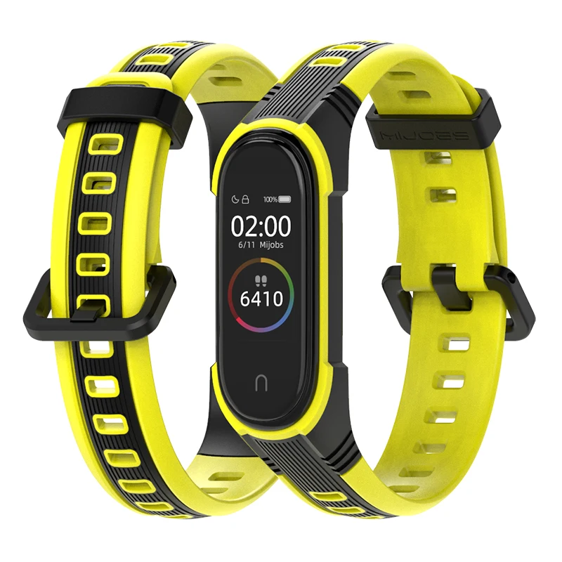 Ремешок для Mi Band 5 новый стиль ремешок Xiaomi 4 силиконовый браслет Band3 часов