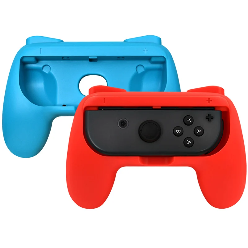 Джойстики для контроллера переключателя Joy-Con чехол для переключателя shand Joy Con ручка для NS N-switch аксессуары для игровой консоли - Цвет: Blue Red