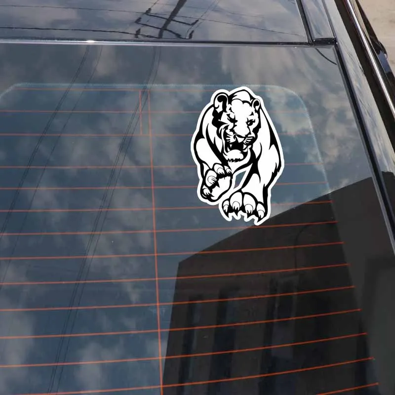

Reflective Ferocious Tiger Graffiti Car Sticker Styling Funny Windshield Bumper Window Cover Scratches Decal Accessories KK