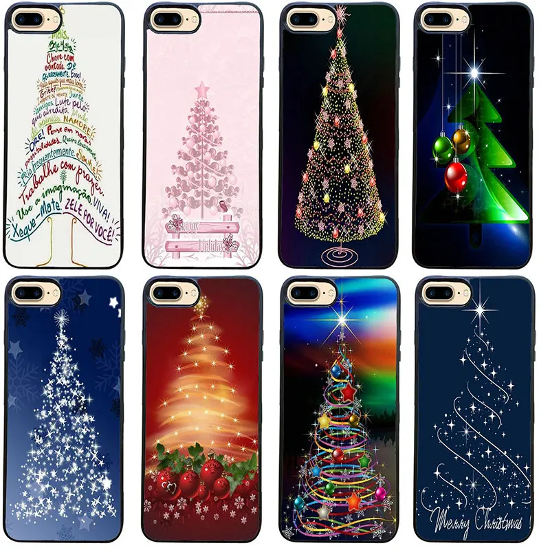 Чехлы для сотовых телефонов с надписью &quotmerry christmas&quot Жесткий Чехол iphone 8 7 6 6S Plus X XR