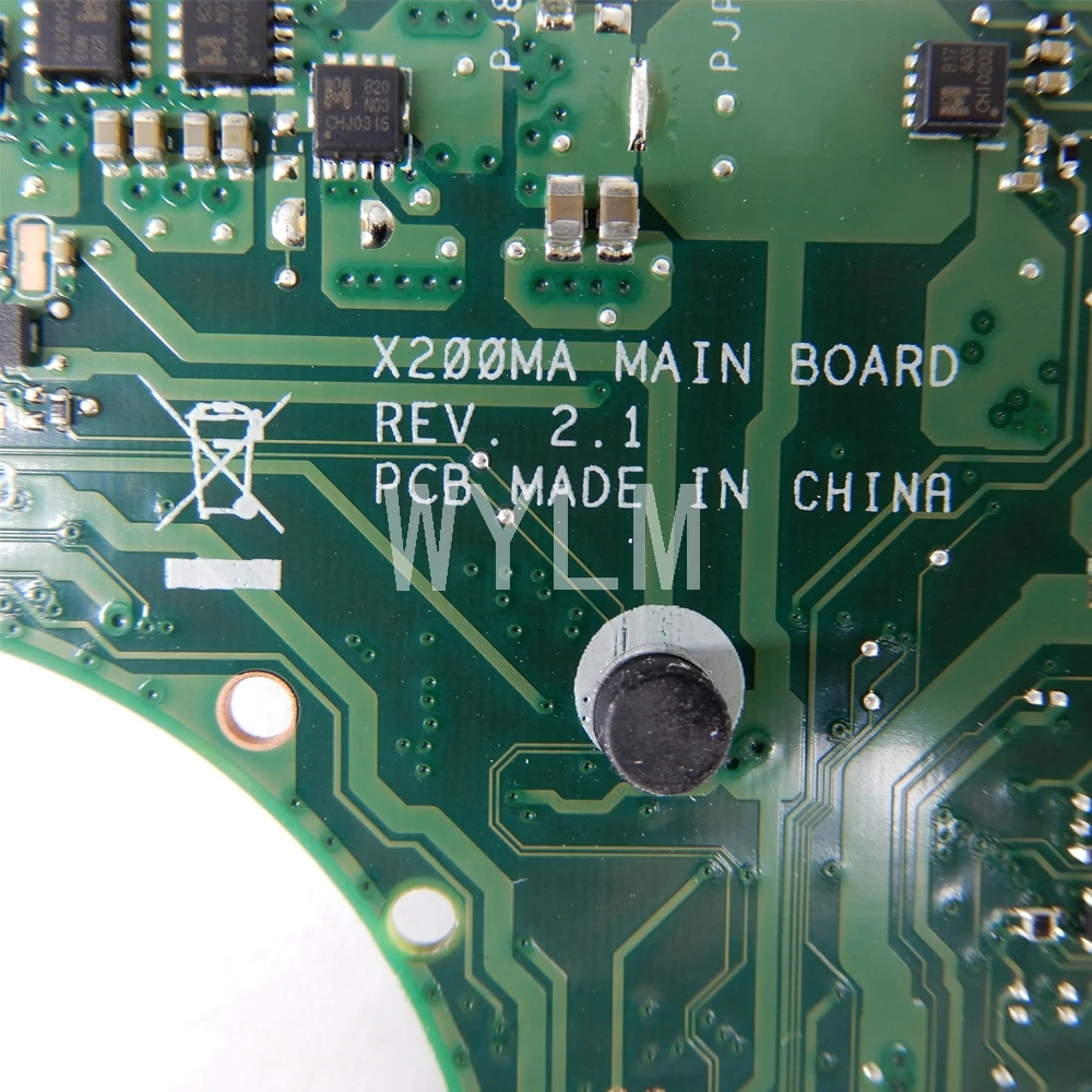 Материнская плата для ноутбука X200MA N2920/N2930/N2940 CPU 4 Гб RAM ASUS F200MA F200M X200M 100%