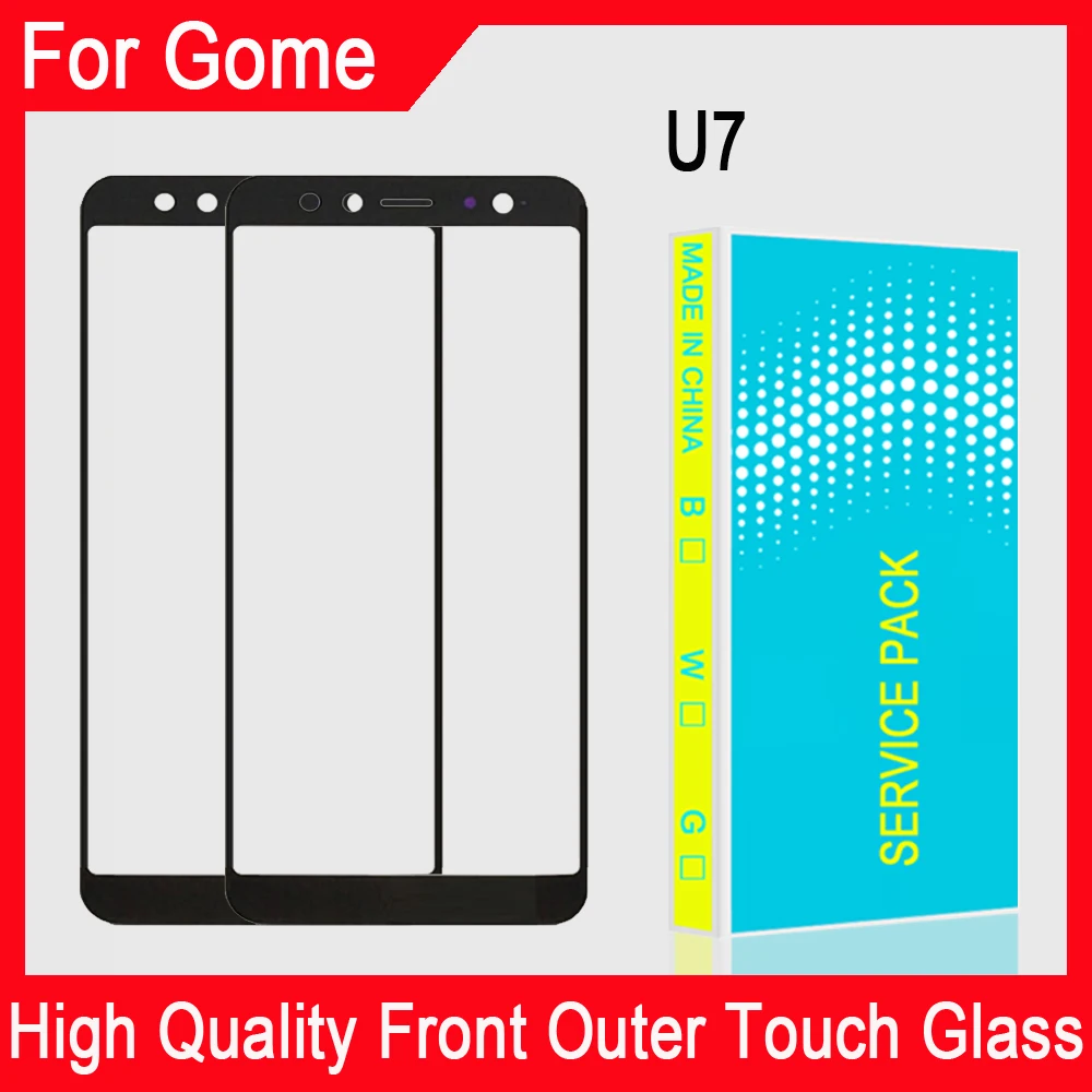 5 99 &quotдюймовый ЖК дисплей сенсорная панель спереди Стекло для Gome U7 сенсорный